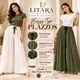 olive green and white