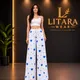 WHITE (BLUE 💙PIRNT)__LITARA