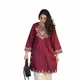 Maroon__THE JAIPUR KURTA