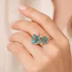 Rose Gold And Blue__OJAARU