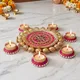Pink/ Golden__KALA KRUTI THREADS