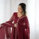 Maroon__SHREE BELLA