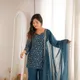 Teal Blue__SHREE BELLA