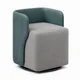 Light Grey & Blue Teal__SOFA VOGUE