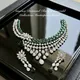 Green__Rangoli Art Jewellery