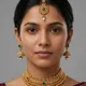 Gold__Rangoli Art Jewellery