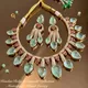 Light Green__Rangoli Art Jewellery