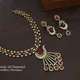 Red__Rangoli Art Jewellery