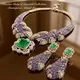 Purple__Rangoli Art Jewellery