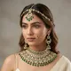 Green__Rangoli Art Jewellery