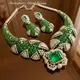 Green__Rangoli Art Jewellery
