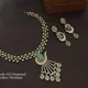 Green__Rangoli Art Jewellery