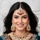 Deep Red __Rangoli Art Jewellery