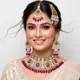 Purple __Rangoli Art Jewellery