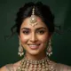 Gold__Rangoli Art Jewellery