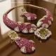 Pink__Rangoli Art Jewellery