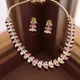 Pink And White__Rangoli Art Jewellery