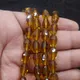 Dark Topaz Drop__The Beaded Story