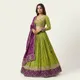 Parrot Green And Purple__SHETH CREATION