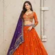 Orange And Purple__SHETH CREATION