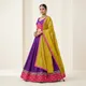Purple And Yellow__SHETH CREATION