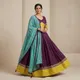 Purple And Yellow__SHETH CREATION
