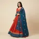 Orange And Blue__SHETH CREATION