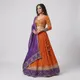 Orange And Purple__SHETH CREATION