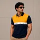 Yellow White & Navy Blue__PP SPORTS