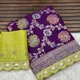 Royal Purple & Lime Green__IRAAYAE 