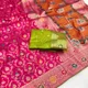 Rani Pink And Olive Green__IRAAYAE 