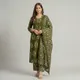 Green__Sanganer Libas 
