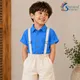 Royal Blue & Glossy Off White__KIDSAIVALYA