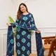 Navy Blue__THE GULABI LABEL