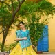 Yellow And Blue__JAY CREATIONS