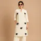 Ivory Elephant Print__WOMENETHNIC