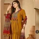Mustard Yellow  And Red