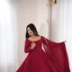 maroon__KRISHI COLLECTION