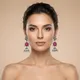 Pink & Silver__CHAAMAK JEWELLERY 