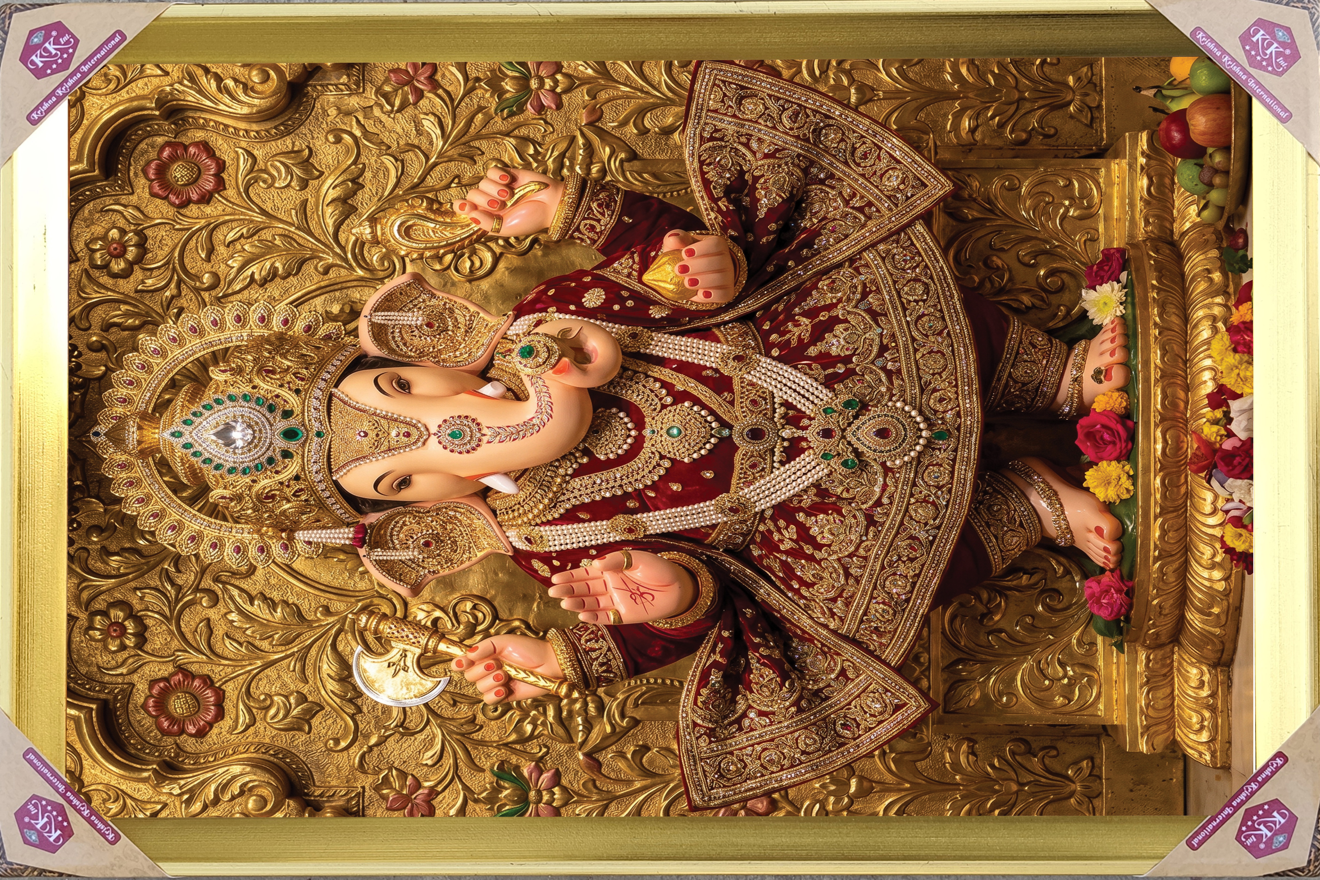 Metallic Gold__Krishna Krishna International
