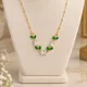 Emerald Green & Clear