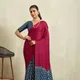 Magenta And Teal Blue