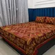 Yellow And Maroon__Shreekrishna Handloom 