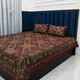 Maroon And Green__Shreekrishna Handloom 