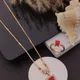 Rose Gold -Red__Guru Sai Jewellers 