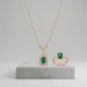 Rose Gold-Green__Guru Sai Jewellers 