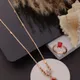Rose gold-Red__Guru Sai Jewellers 