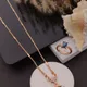 Rose Gold-Navy Blue__Guru Sai Jewellers