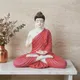 White And Coral Pink__Swaba Handicraft