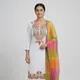 White And Multicolor__Aaraish Boutique - Apki Apni Pehchan
